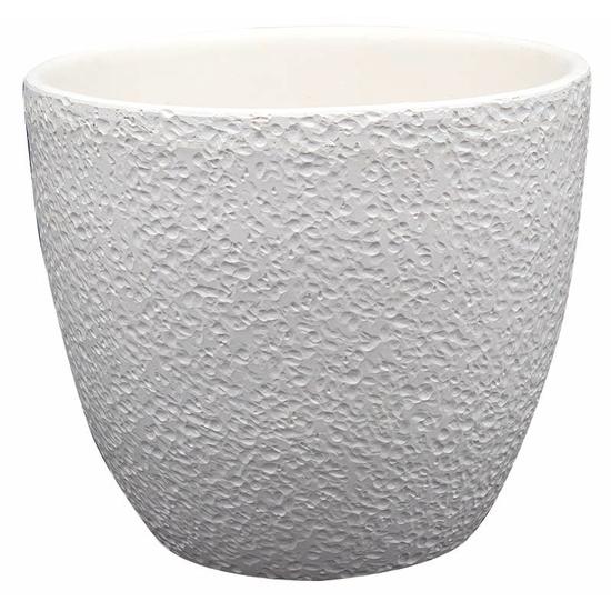 Virágcserép Basic Bianco 20cm