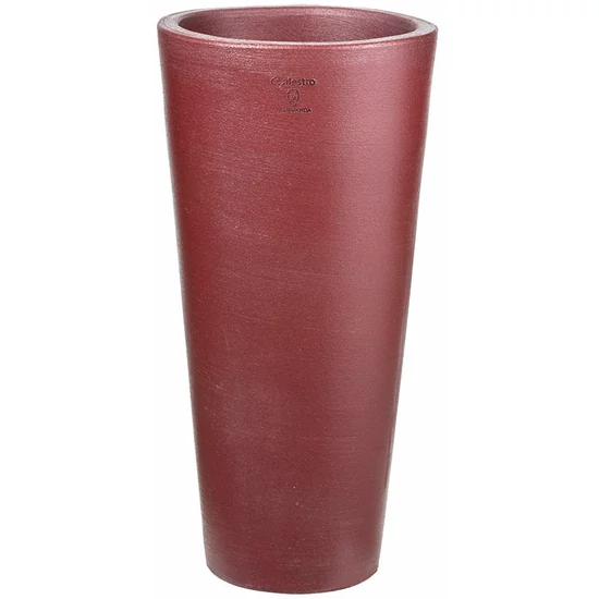 Virágcserép Rotondo Alto Moderne 50cm bordó