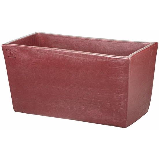 Virágláda Rettangolare Moderne 40cm bordó