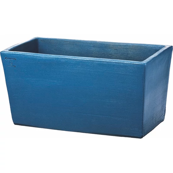 Virágláda Rettangolare Moderne 40cm kék