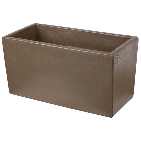 Virágláda Rettangolare Moderne 50cm bronz
