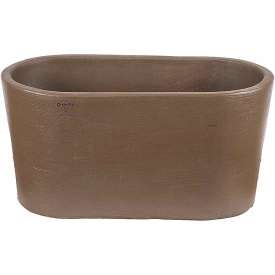 Virágláda Semiovale Moderne 50cm bronz