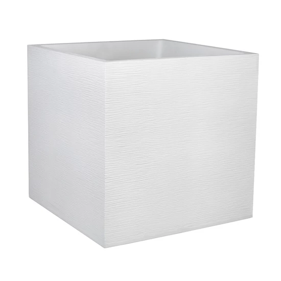 Virágláda kocka Graphit 50cm
