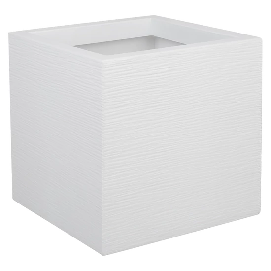 Virágláda kocka Graphit 30cm