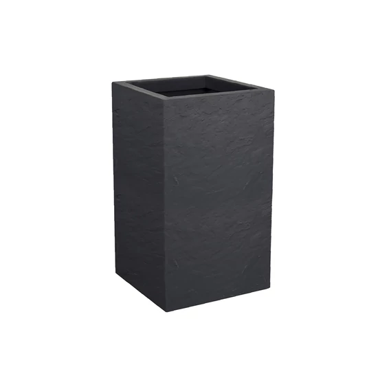 Virágláda kocka magas Volcania 50cm