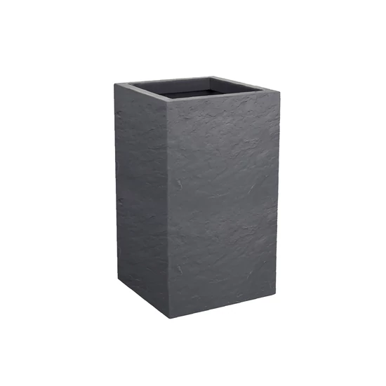 Virágláda kocka magas Volcania 50cm