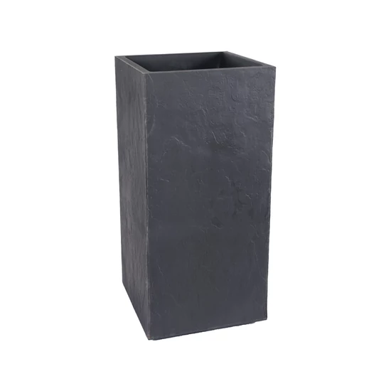 Virágláda kocka magas Volcania 80cm