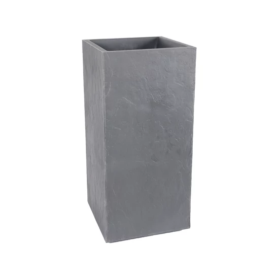 Virágláda kocka magas Volcania 80cm