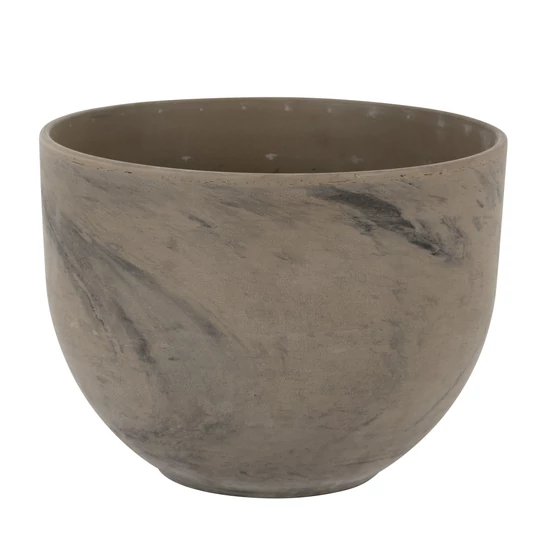 Virágcserép Elara Basalt szürke 24cm