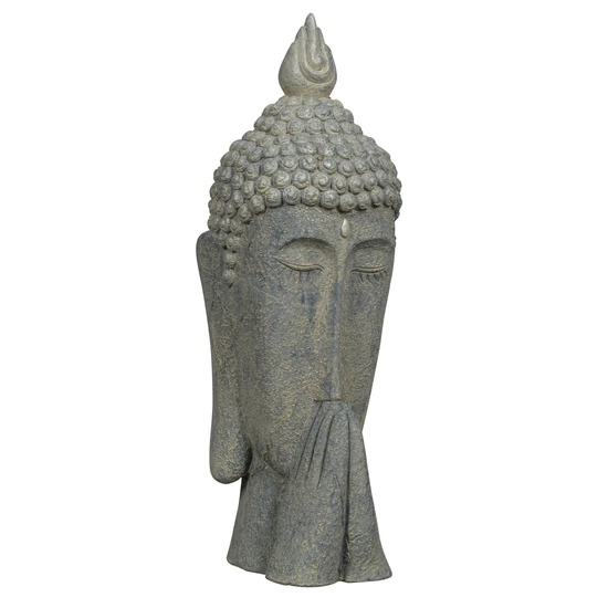 Buddha-1 szobor szürke 50cm